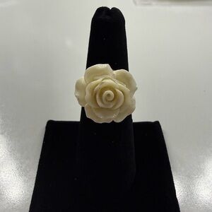 White Rose Ring